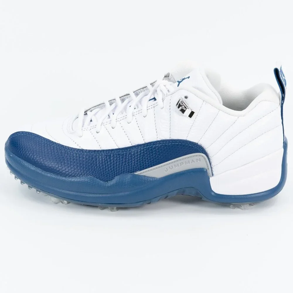 Air Jordan XII 12 Retro Low G 'French Blue' DH4120-101 Golf Cleats Multi Size